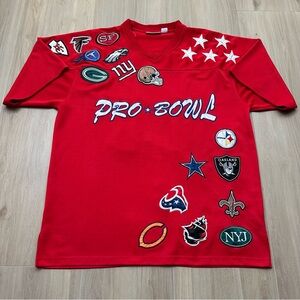 Pro Bowl NFL Jersey Mens 3XL  STITCHED Football TEAM PATCHES 04 Rare Vintage